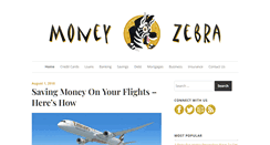 Desktop Screenshot of moneyzebra.com